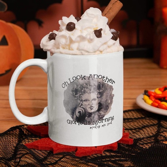 HOCUS POCUS Another Glorious Morning Handmade Sublimated 10oz Mug - Picture 3 of 3